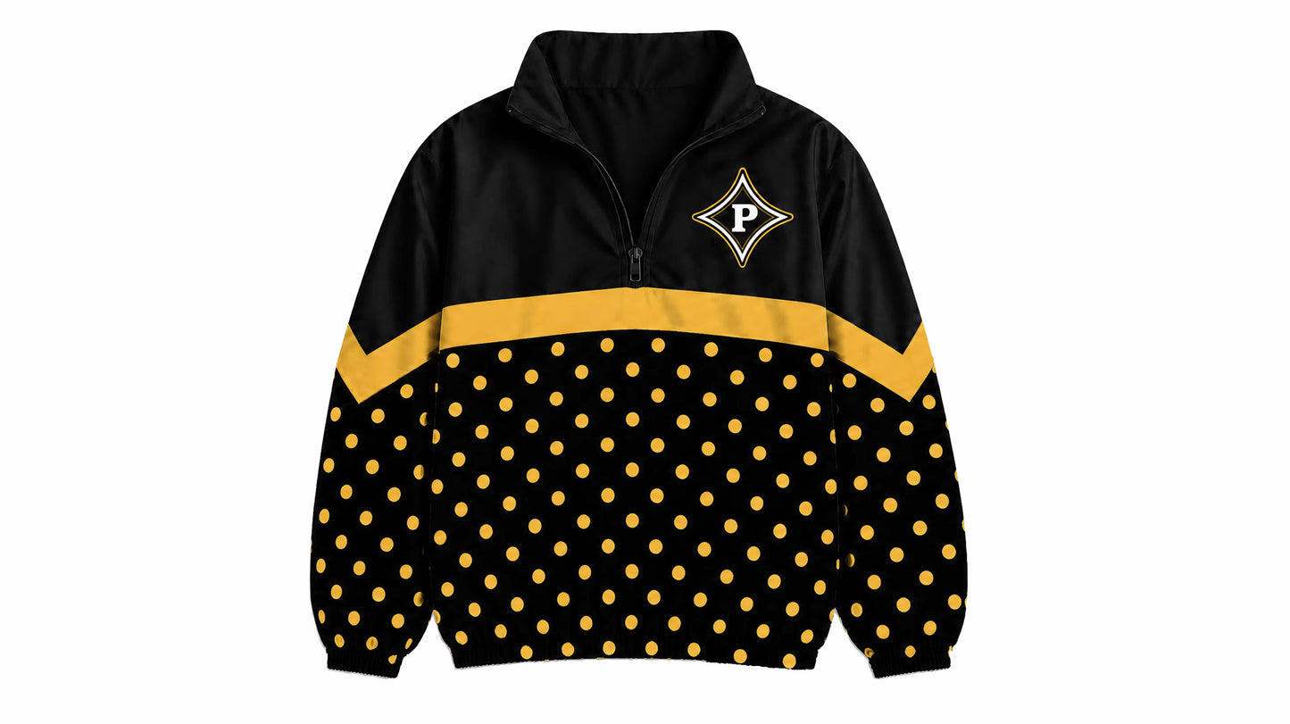 Peach County Half Zip Windbreakers