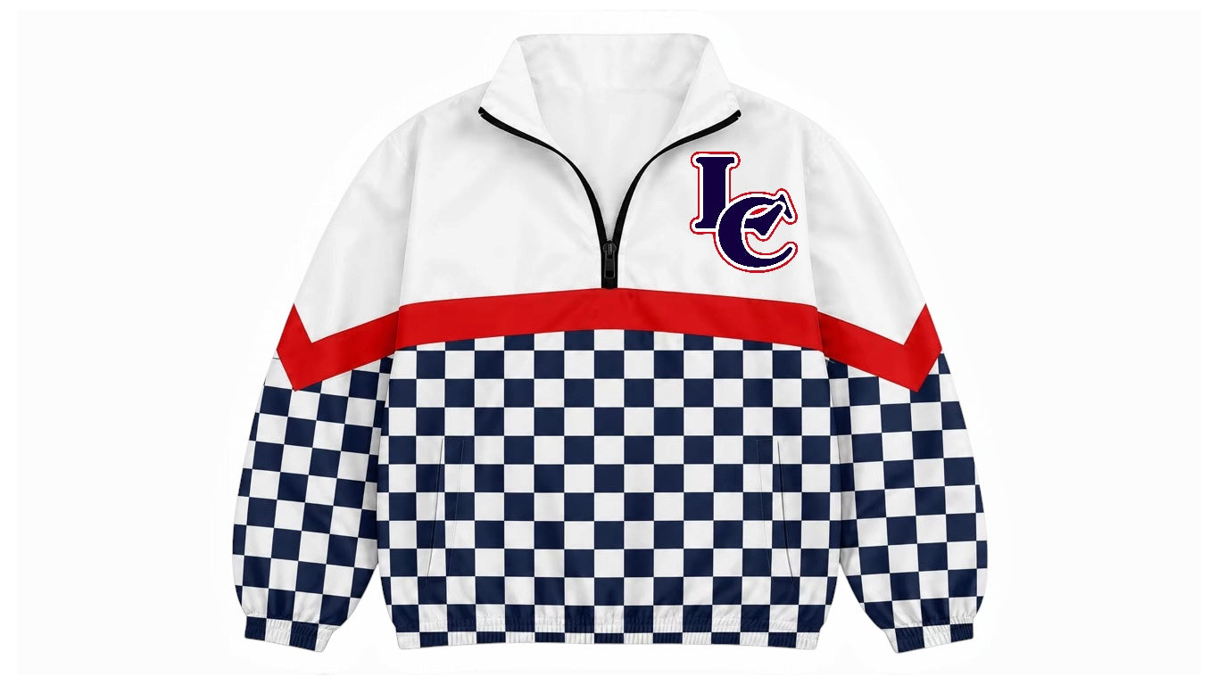 Lamar County Half Zip Windbreakers