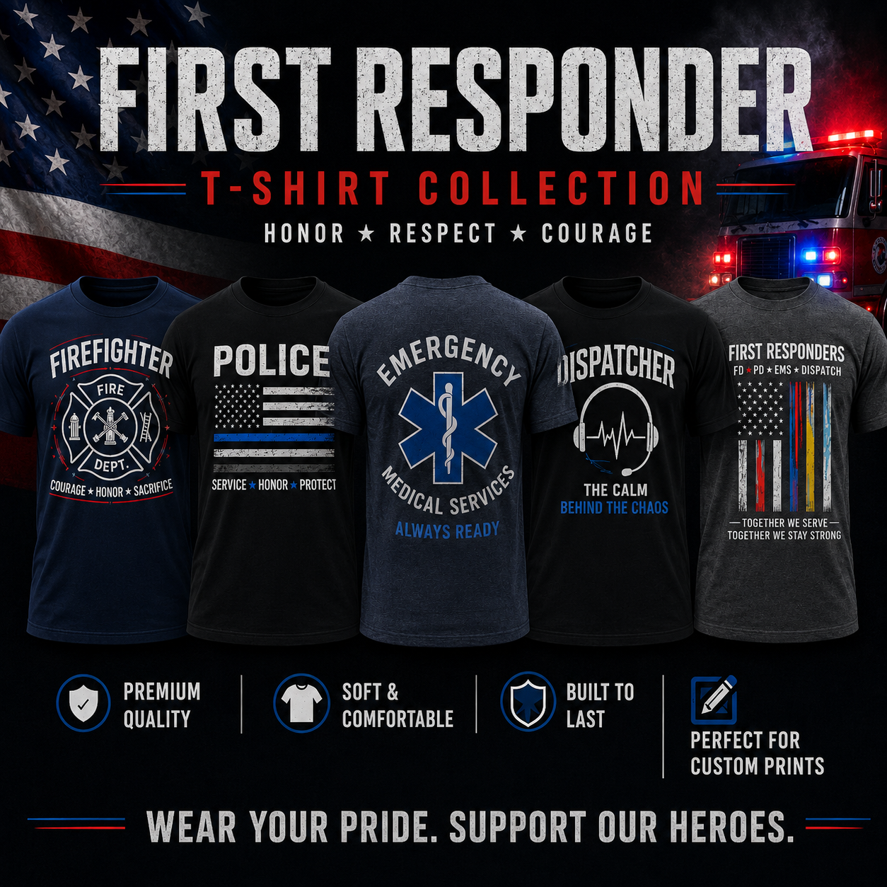 First Responder T-Shirts