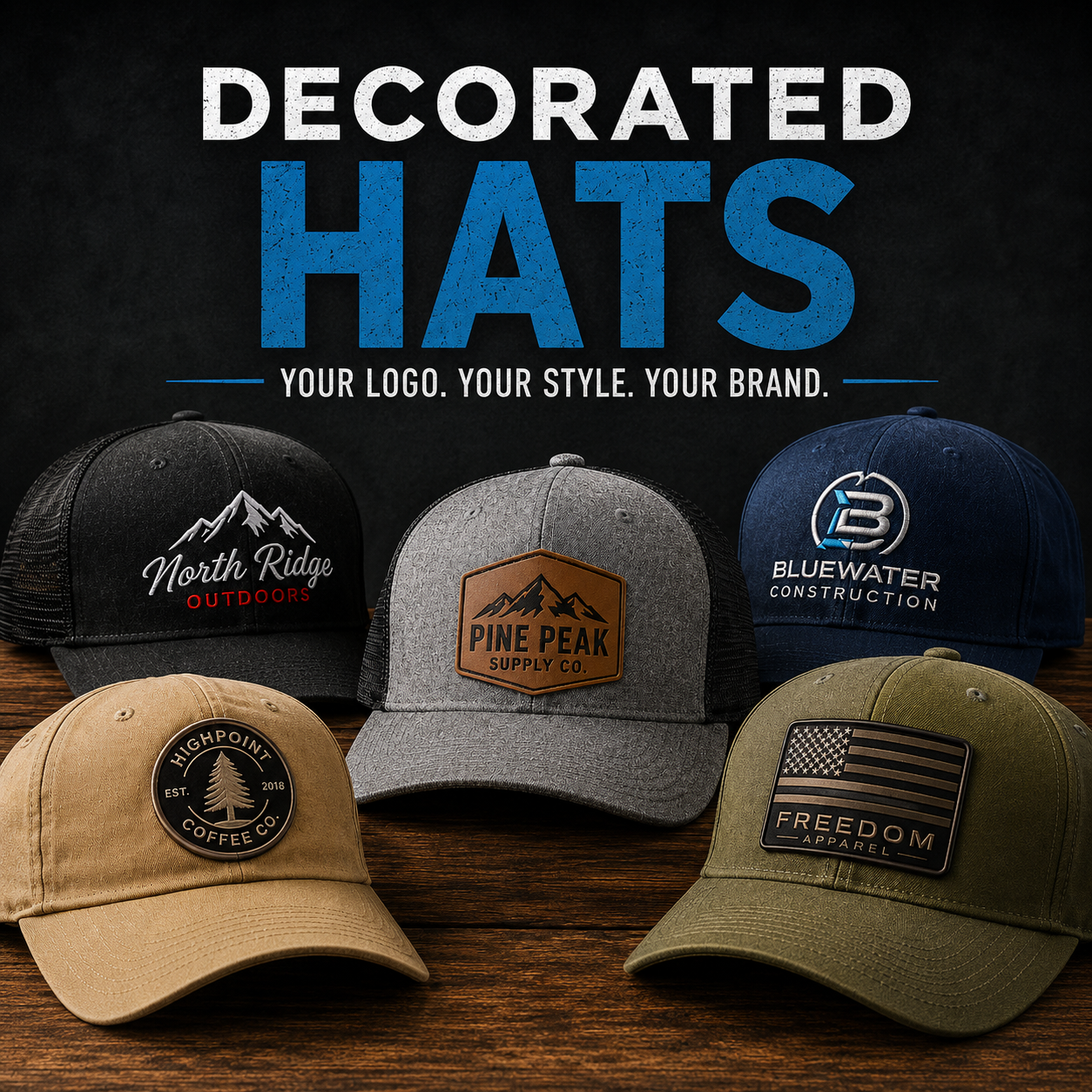 Decorated Hats