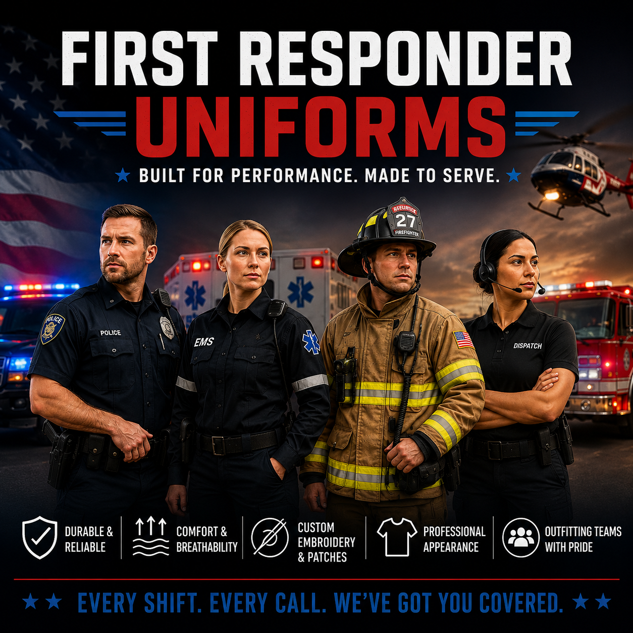 First Responder Uniforms