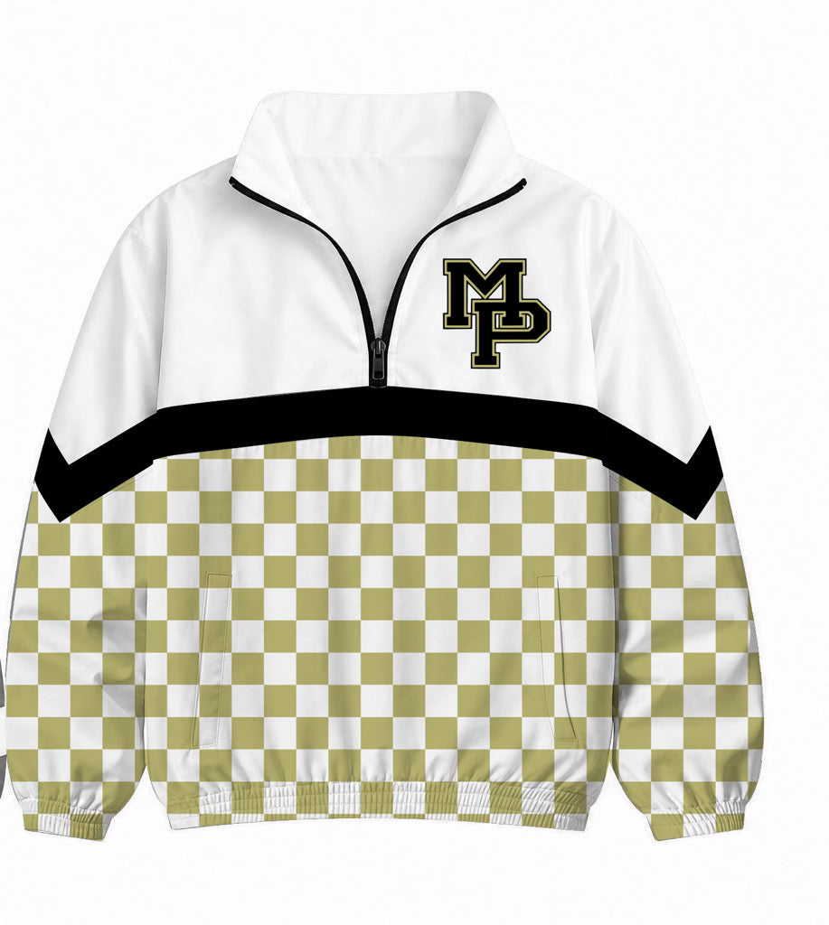 Mary Person Half Zip Windbreakers
