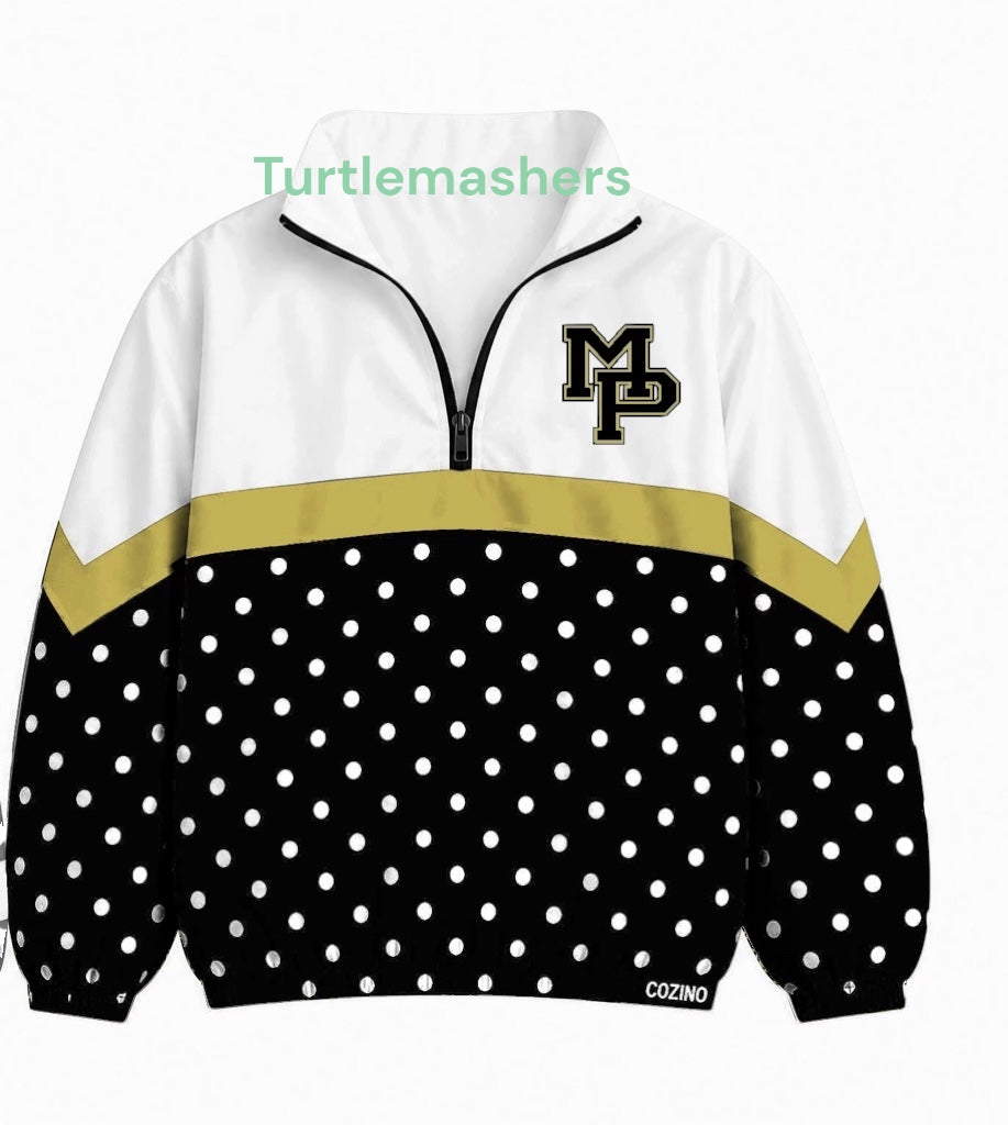 Mary Person Half Zip Windbreakers