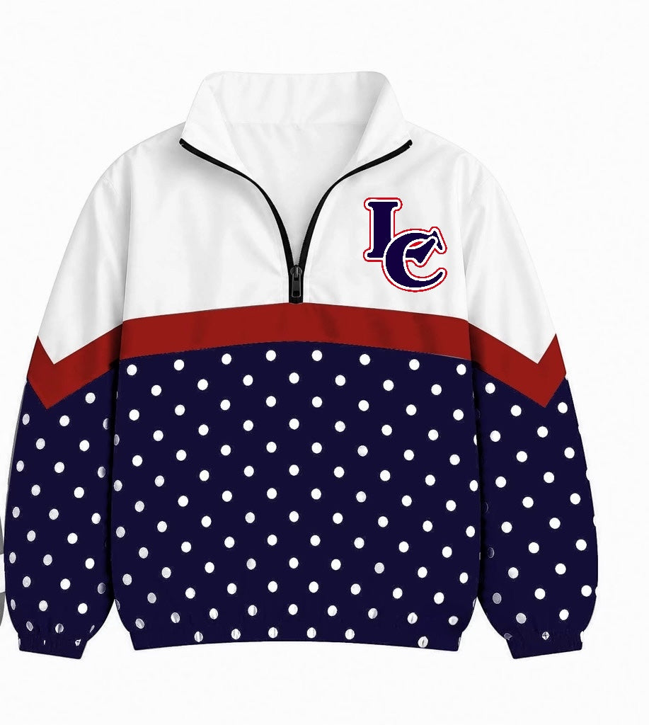 Lamar County Half Zip Windbreakers