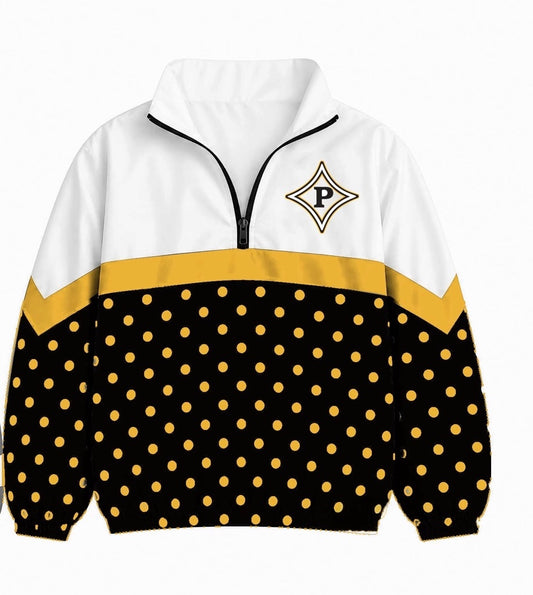 Peach County Half Zip Windbreakers